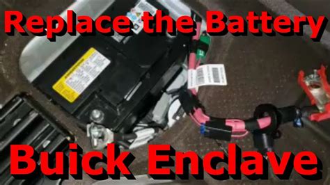 buick enclave battery replacement cost.